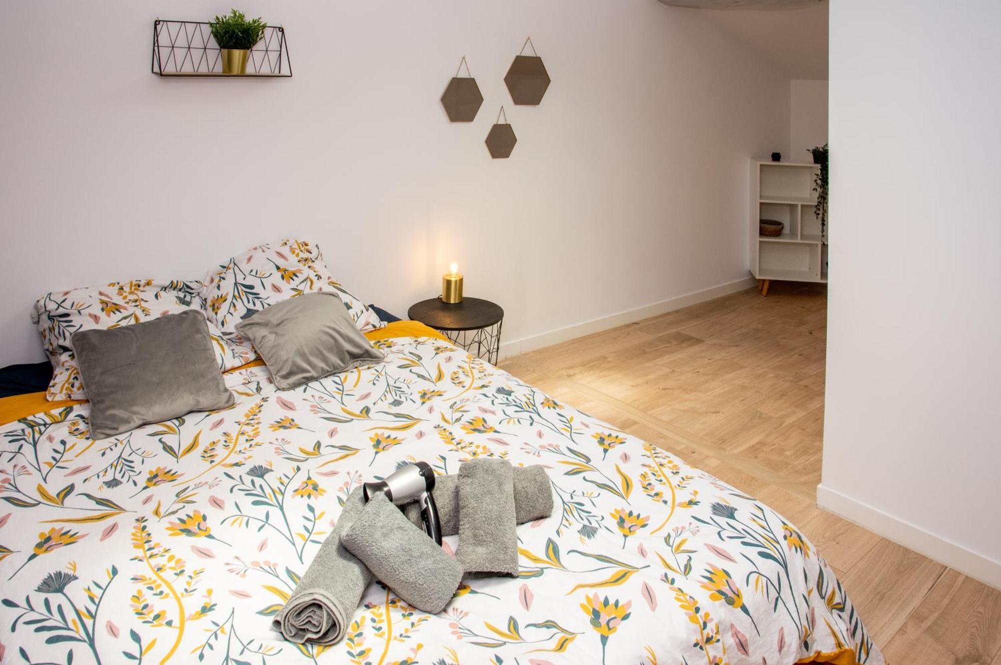 Appartement Duplex Cocoon - 10 Min De Blaye - 20 Min Cnpe - Wifi - Tv Hd à Saint-Seurin-de-Cursac Extérieur photo